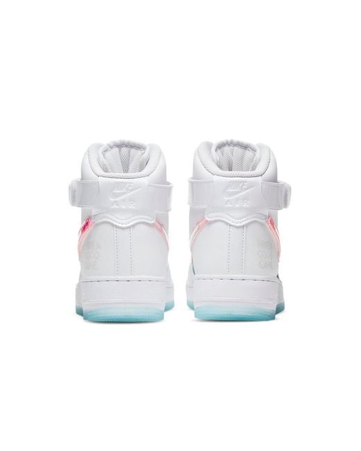 Nike Blue (Wmns) Air Force 1 High Lx 'Have A Good Game'