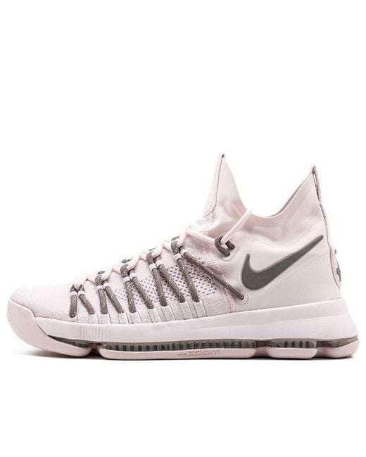 Nike White Kd 9 Elite Dust' for men