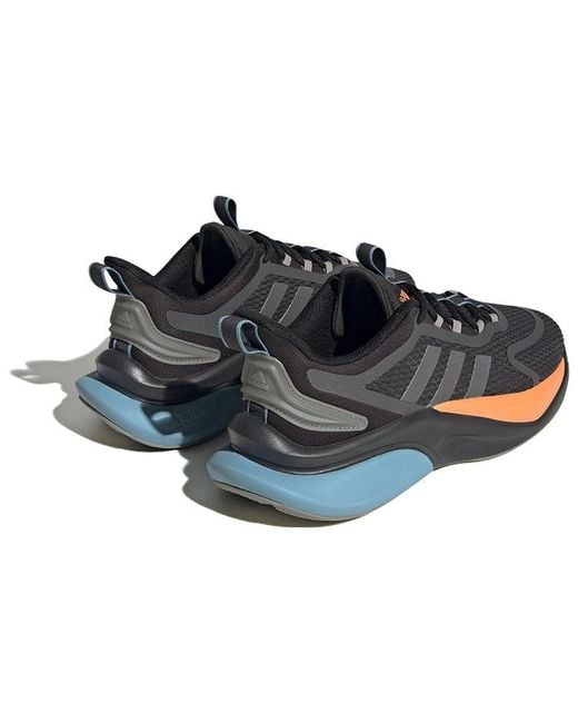 Adidas Blue Alphabounce + Sustainable Bounce Lifestyle 'Carbon Screaming' for men