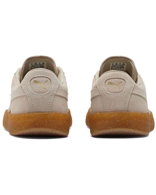 PUMA Brown Suede Crepe 'Peyote' for men