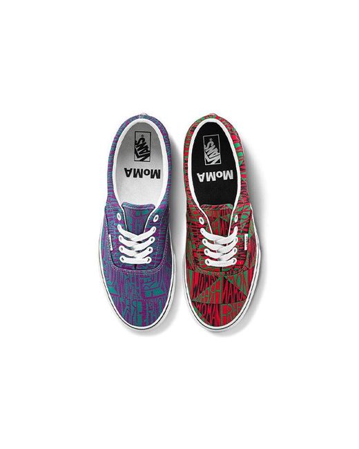 Vans Blue Moma X Era 'Faith Ringgolds Feminist Posters' for men