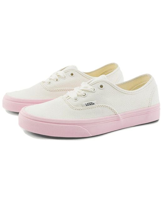Vans Pink Authentic Canvas 'Marshmallow' for men