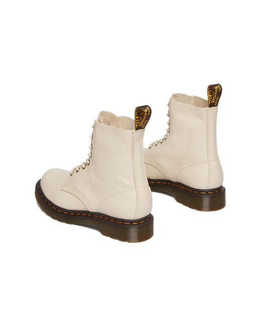 Dr. Martens Natural (Wmns) Dr.Martens 1460 Pascal Virginia Leather Boots 'Parchment'