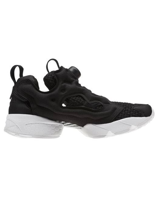 Reebok Black (Wmns) Instapump Fury Woven Running Shoes