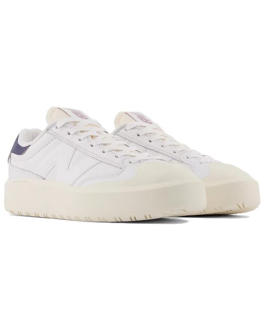 New Balance White Ct302 Dark Mercury' for men