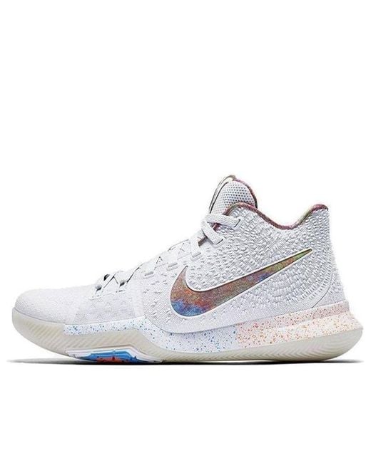 Nike White Kyrie 3 'Eybl' for men