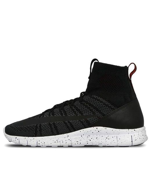Nike Black Free Flyknit Mercurial for men