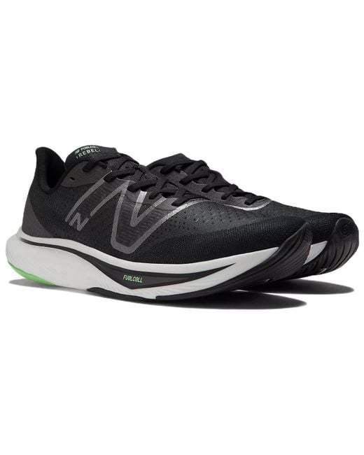 New Balance Black S Fuelcell Rebel V3 Running Shoe for men
