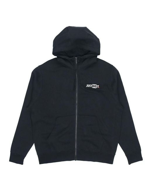 Nike Blue As Sportswear Jdi Hoodie Fz Flcbstr for men
