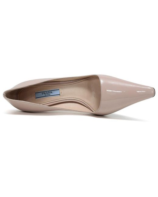 Prada Natural (Wmns) Satin Pumps Nude'