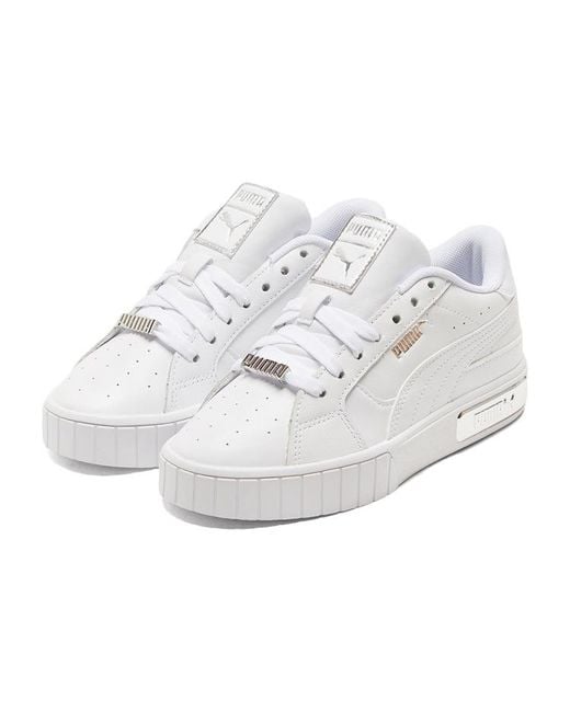 PUMA White (Wmns) Cali Star 'Metallic