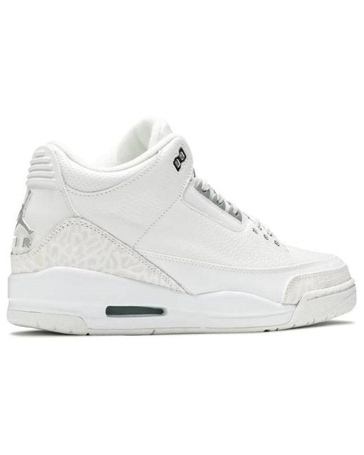 Nike White 3 Retro 'Pure Money' for men