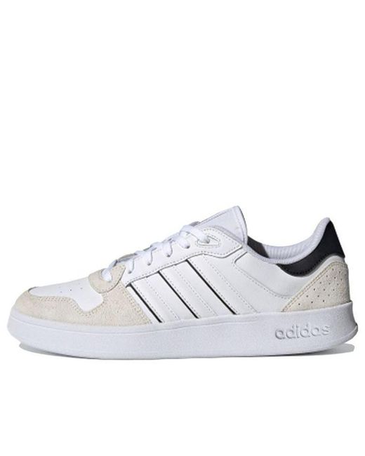 Adidas White Breaknet Plus 'Cloud' for men