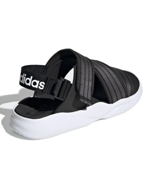 Adidas Black (Wmns) 90S Sandal Velcro Casual Sandals