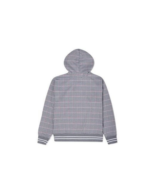 Converse Gray X Todd Snyder Crossover Series Plaid Po Sports Pullover Couple Style for men