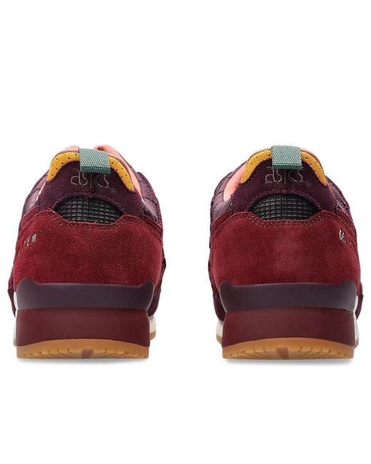 Asics Red Gel-Lyte Iii Og 'Bordeaux Wine' for men