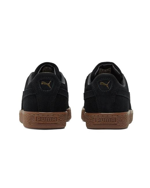 PUMA Black Suede Gum' for men