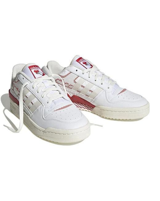 Adidas White Originals Forum Exhibit Low 2