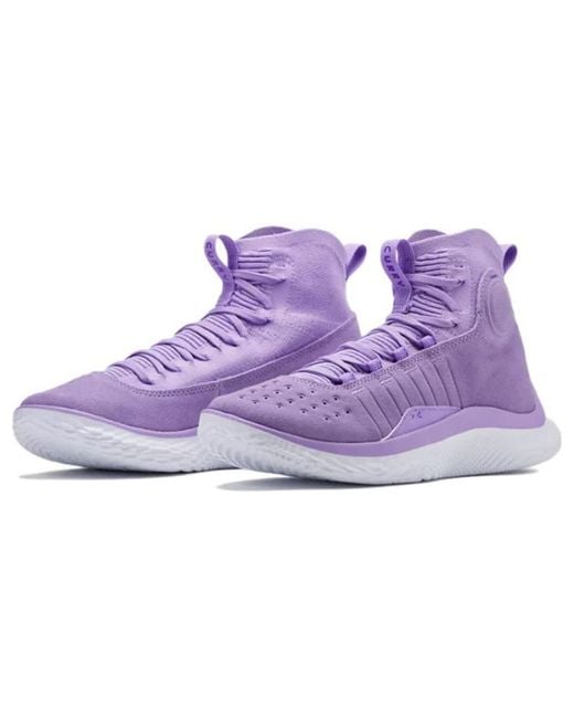 Under Armour Purple Curry 4 Flotro 'Vivid' for men