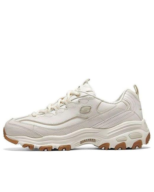 Skechers White (Wmns) D'Lites Good Neutral