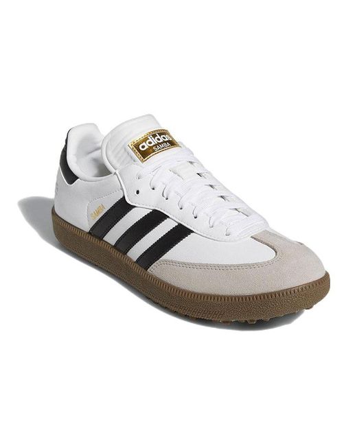 Adidas White Samba Og Spikeless Golf Le Gum' for men