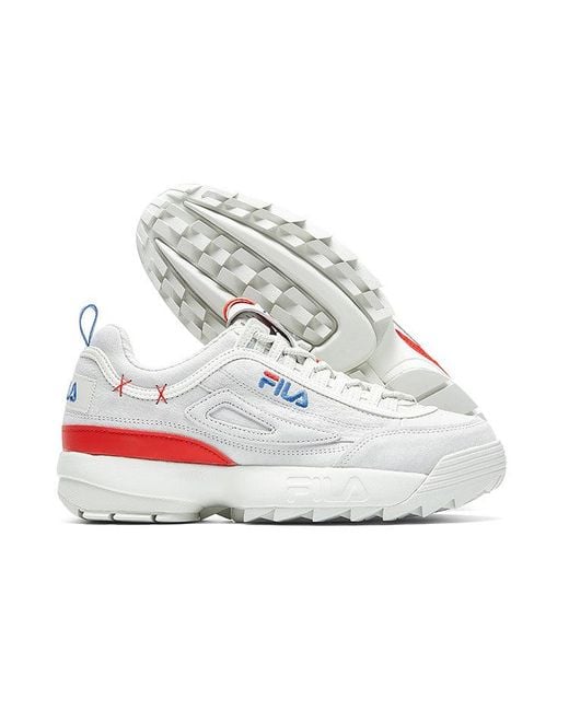 Fila White (Wmns) Fila Disruptor 2 Low-Cut Old Shoes