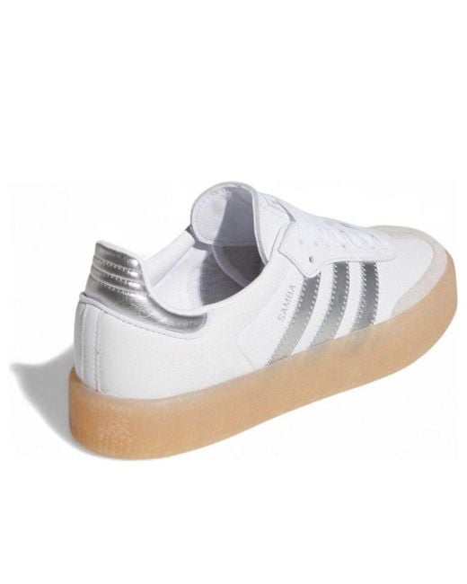 Adidas White (Wmns) Sambae Gum'