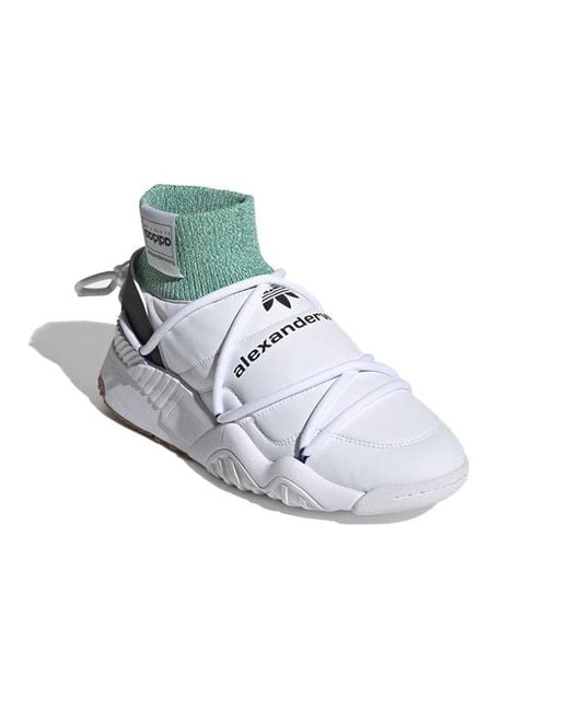 Adidas White Alexander Wang X Puff Trainer 'Core' for men