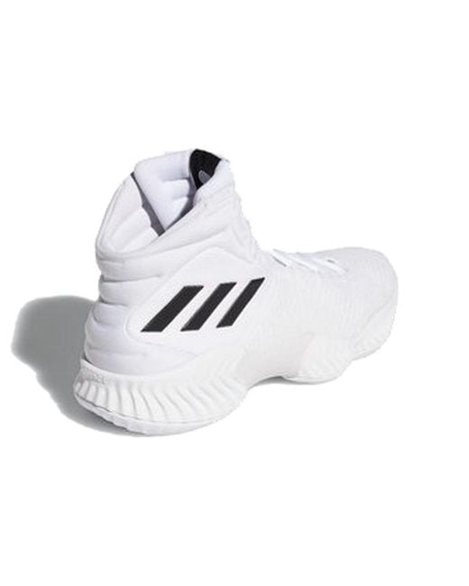 Adidas White Pro Bounce 2018 Basketball Shoes for men