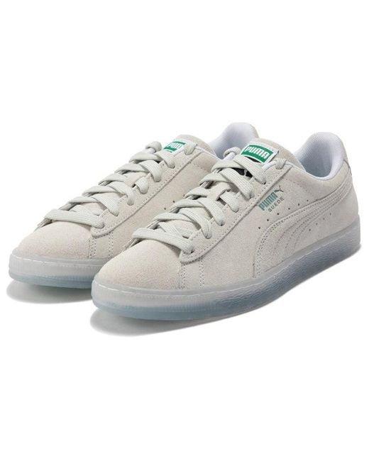 PUMA White Suede Translucent for men