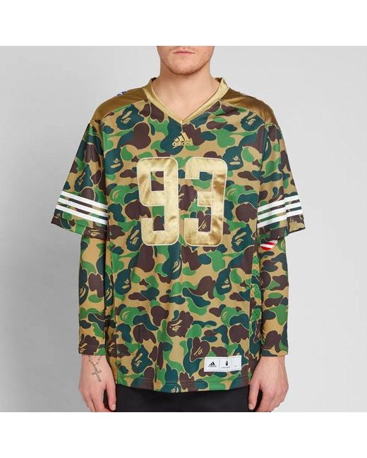 Adidas Green X A Bathing Ape Sb Jersey for men