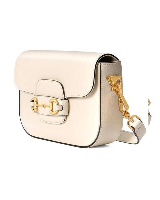 Gucci Natural (Wmns) Horsebit 1955 Retro Shoulder Messenger Bag 'Cream'