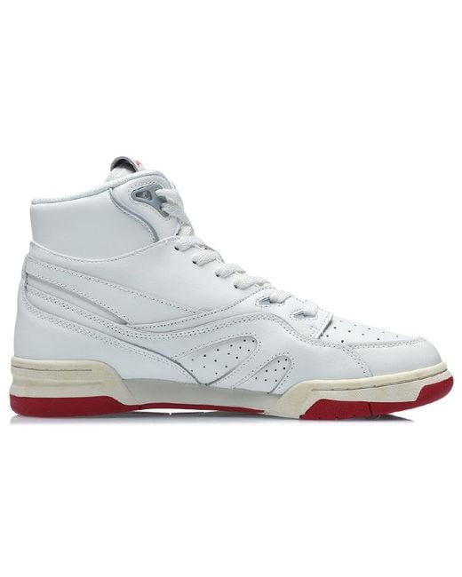 Li-ning White 937 Deluxe Hi 'Bright' for men