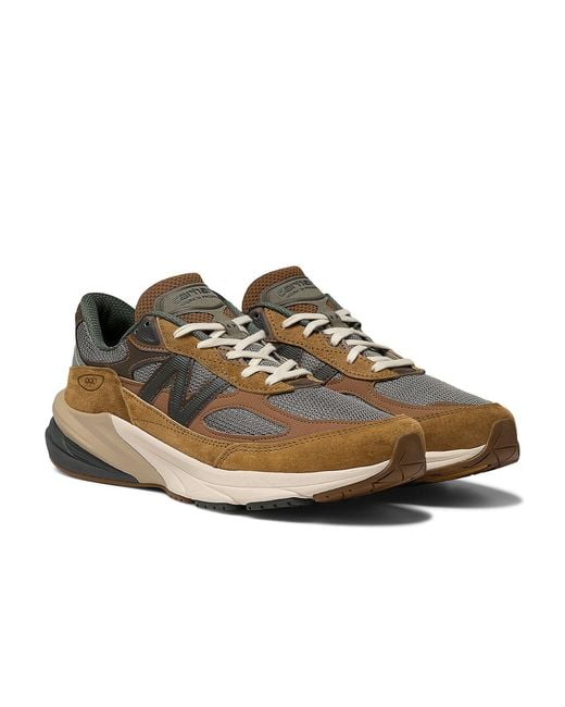 New Balance Brown 990 V6 X 'Carhartt Wip Khaki' for men