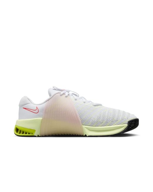 Nike White Metcon 9 Workout Shoes