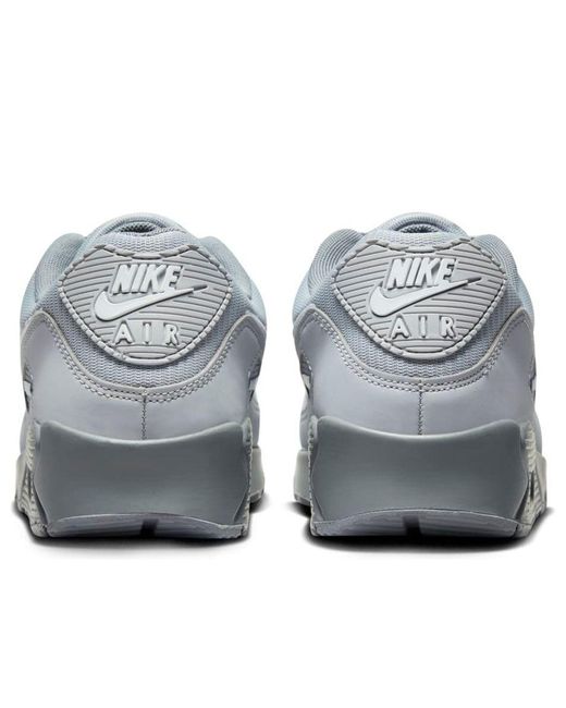 Nike Gray Air Max 90 'Wolf' for men