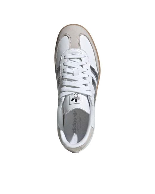 Adidas White (Wmns) Samba Og Metallic'