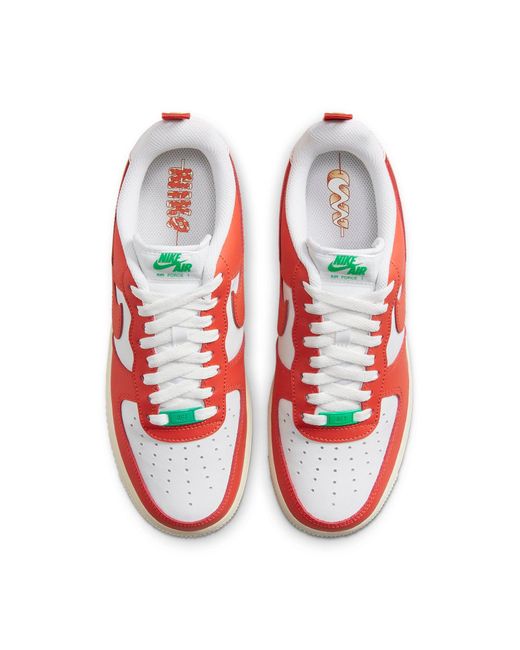 Nike Red Air Force 1 Low 'Pojangmacha' for men