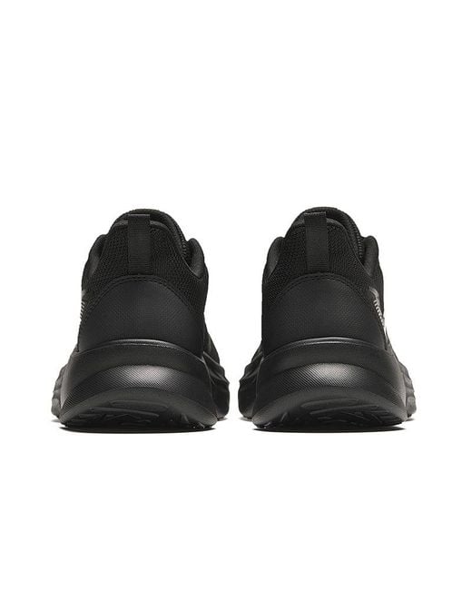 Anta Black Running Shoes With Logo' for men