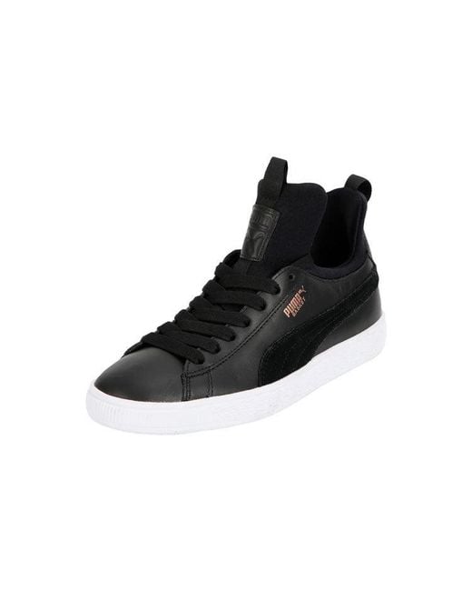 PUMA Black (Wmns) Basket Fierce