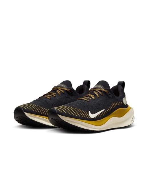 Nike Black Infinityrn 4 Road Running Shoes for men