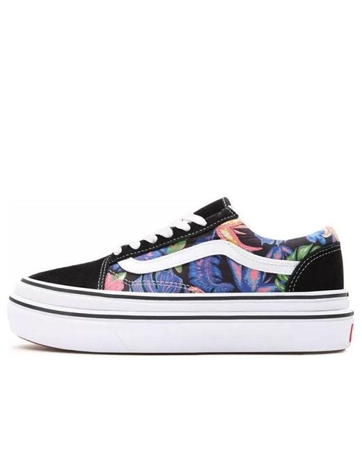 Vans Blue Old Skool Print for men