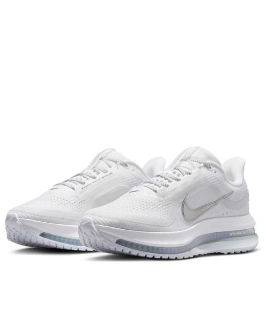 Nike White (Wmns) Air Zoom Pegasus Premium Metallic'