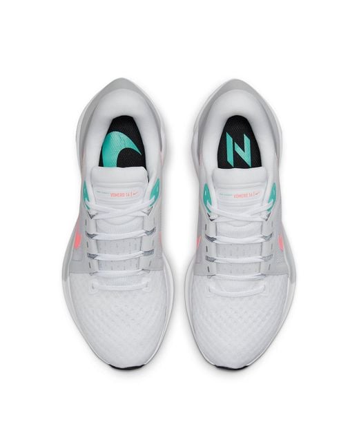 Nike White Vomero 16 Running Trainers Sneakers Fashion Shoes Da7698