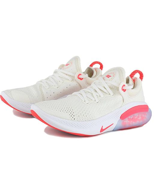 Nike White (Wmns) Joyride Run Fk 'Laser Crimson'