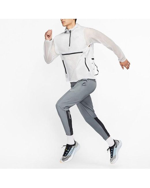 Nike Gray Run Division Flash Running Jacket For for men