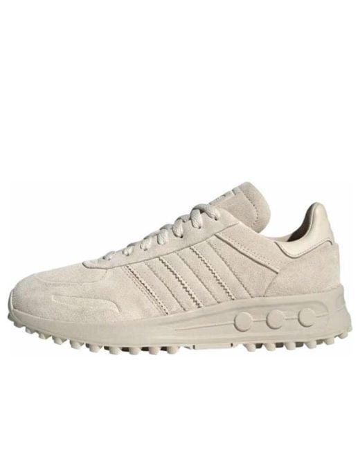 Adidas White La Trainer Xlg 'Cream' for men