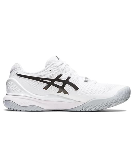 Asics White Gel-Resolution 9 for men
