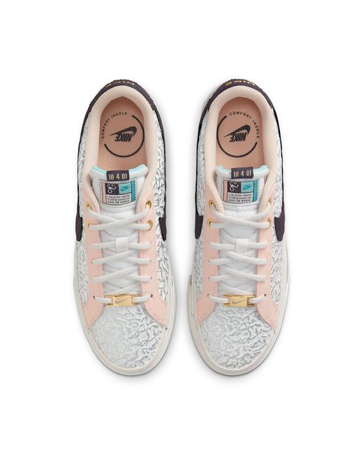 Nike White (Wmns) Serena Williams Design Crew X Court Legacy Pale Coral'