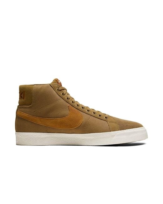Nike Brown Oski X Blazer Mid Sb Label' for men